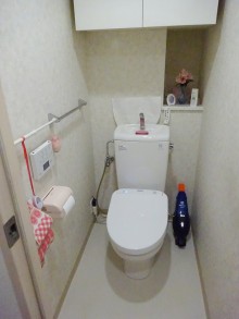 パッと交換!空間すっきりの収納一体型トイレにお取替え パッと交換!空間すっきりの収納一体型トイレにお取替え